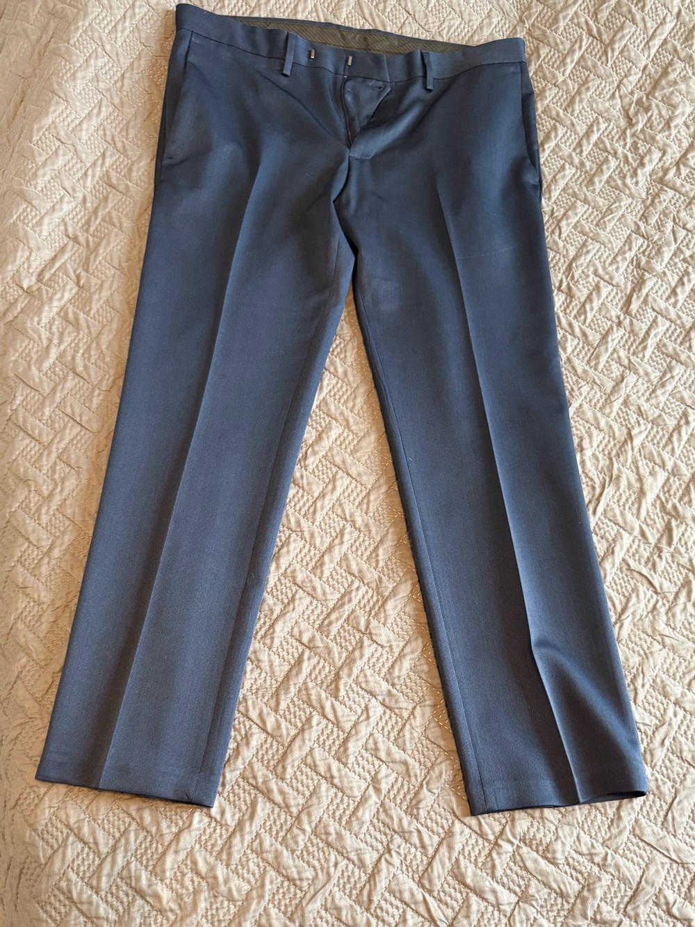 Kenneth Cole Reaction Navy Dress Trousers